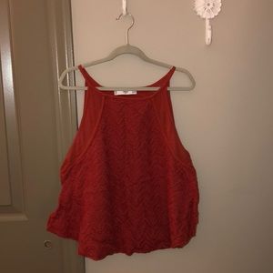 Mango red/orange tank top